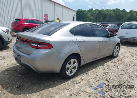 2015 Dodge Dart Sxt из США, поврежденный, VIN 1C3CDFBB5FD265926